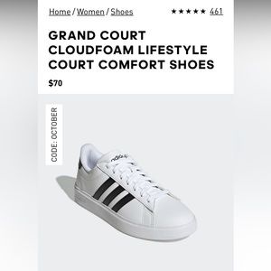 Adidas Grand Court Cloudfoam Sneakers